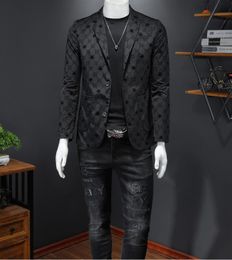 New Men's Suits & Blazers Jacket Designer Autumn Suit Korean Version Slim Fit Embroidered Men European Station Youth Coat