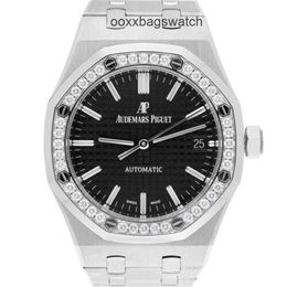 Swiss Luxury Watches Royal Oak Offshore wristwatch Ademar Pigue Watch Ladies 37 Diamond Border 15451ST ZZ.1256ST.01 WN-6PCN