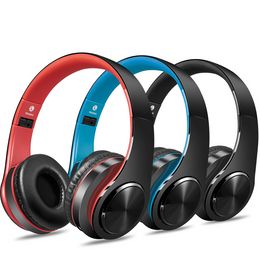 Bluetooth-Kopfhörer über dem Ohr, kabelloses, faltbares Hi-Fi-Stereo-Headset mit weichen Memory-Protein-Ohrenschützern, integriertem Mikrofon und kabelgebundenem Modus für den PC