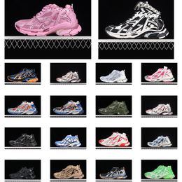 Top Designer Paris Spur Casual Shoes Paris 3 trainers triple Triple White Black Pink Grey Beige Sneakers Platform trainers