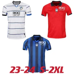 2023 2024 desiner atalanta b.c. soccer jersey lookman 23 l muriel boga de roon duvan muriel ata bc bergamasca maglia da calcio men kids kit football shirt