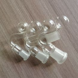 20pcs 10mm 14mm 18mm Female clear thick pyrex glass oil burner water pipes for oil rigs glass bongs thick big bowls for smoking