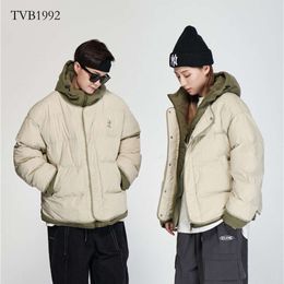 Um desgaste | 2023 Winter Men's Street Youth Fashion Brand traje de pão com capuz de roupas de algodão com capuz