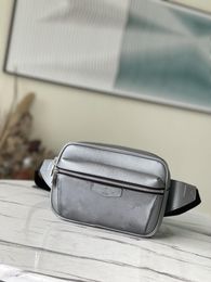 Designer Luxury Bum outdoor Waist Body bag M30245 canvas Taigarama Leather Silver Cross body Bag 7A Best Quality