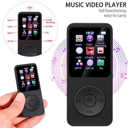 MP3 MP4 Players For Children Holiday Gifts1.8 inch Color Screen Bluetooth-Compatible E-books Sports MP3 MP4 FM Music Player 231123