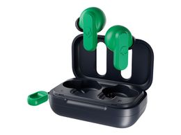 SkullCandy Dime - True Wireless Earyphones com Mic - In -Ear - Bluetooth - Isolamento de ruído - verde, azul escuro