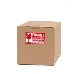 Gift Wrap Fragile Warning Label Sticker Logistics Accessories Hazard Sign Handle With Care Keep Express Adhesive