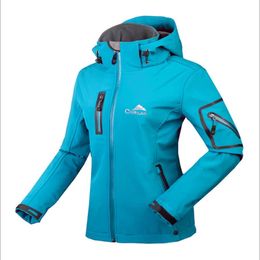 Other Sporting Goods Outdoor Sport Winter Water Resistant Waterproof Breathable Softshell Jacket Women Windbreaker Climbing Hiking Camping Fishing 231123