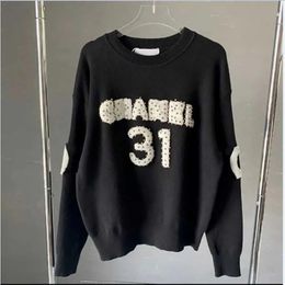 Designer Sweater Luxury Channel Advanced Version Fashion Womens Graphic France Embroidery Trendy Clothing Neck C Hoodie Letter