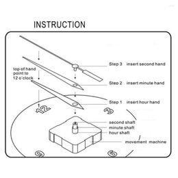 Wall Clocks Clock Movement Mechanism Clockwork Quartz Repair Parts DIY Replacement