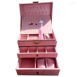 Jewellery Pouches Fashion Design Real Velvet Exquisite Earrings Holder Bracelet And Necklace Storage Box