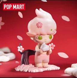 Blind box Original POPMART Year of The Rabbit Lucky Series Blind Box Toys Model Confirm Style Cute Anime Figure Gift Surprise Box 230424