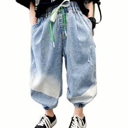 Jeans Jeans Boy Solid Colour Jeans For Boys Casual Style Children Jeans Teenage Kids Clothing 6 8 10 12 14 230424