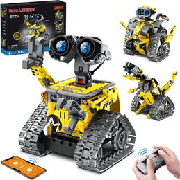 3in1 Remote amp APP Controlled Robot Dinosaur Building Kit, Educational STEM Projects Coding Set Creative Gifts for Kids Aged 6 7 8 9 10 1