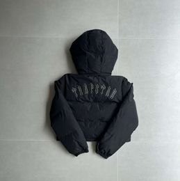 Designer Womens Jackets London coat 2022 trapstar winterjacke Embroidered Down Jacket YU603
