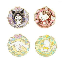 Brooches KKZ842 Japanese Cartoon Collar Lapel Pin Enamel For Clothes Badges On Backpack Cosplay Decorative Jewelry Accessories Gift