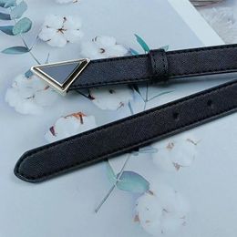 Belts Women Brand High Quality Belt 2.0cm Triangle P Letter Adjustable Casual And Versatile With Shorts Skirts Dresses Jeans