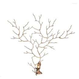 Wall Lamp Nordic Brass Antlers Creative Gold Light For Home Indoor Use