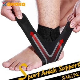 Ankle Support 1 PCS Adjustab Ank Support Pad Ank Seve Pressure Anti-Spinning Elastic Breathab Support Fitness Sports Safety Prevent Q231124