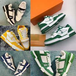 Scarpe firmate uomini donne da donna ape assente autentica tiger serpente da ricamo da uomo sneaker classiche maschili