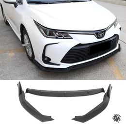 Front Bumper Lip Fit for Compatible with 2019-2020 Toyota Corolla Spoiler Air Chin Body Kit