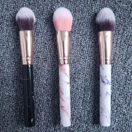 Makeup Brushes Sdatter Marbling Liquid Foundation Blush Loose Powder Highlighter Brush 3 Colour Professional Beauty Tool