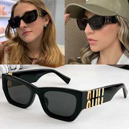 retro brand luxury ladies designer sunglasses for women womens men mens funky sun glasses with letter legs uv400 protective lens original case L4OX