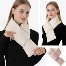 Scarves Women Cotton Down Scarf Ring Snood Thermal Warm Neck Warmer Winter Hiking Climbing Ski