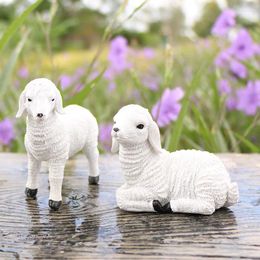 Garden Decorations Middle East Sheep Ornaments Crafts Resin Home Mianyang Mountain Villa Courtyard Gardening