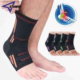 Ankle Support 1PC Professional Elastic Breathab Compression Sport Knit Ank Guard Injury Recovery Joint Pain Ank Support Seve Men Women Q231124