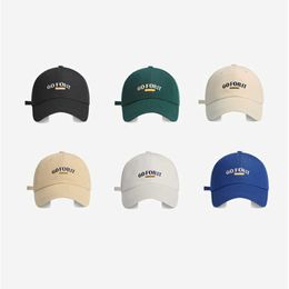 GO FOR IT Embroidery Breathable Women Cap 2022 Men Female Girls Caps CHEAP Adjustable Unisex Baseball Hats P230424