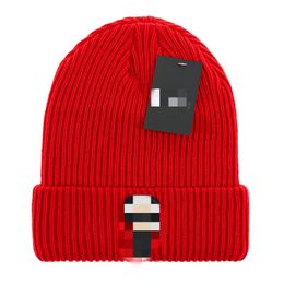 NEW Winter Hat Mens Women designers beanie hats bonnet winter knitted wool hat plus velvet cap K-9