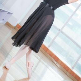 Stage Wear Skate Summer Chiffon Elastic Ballet Dance Tulle Skirt 2023 Adult Tutu Ballerina Infantil Gymnastics Leotard For Sale Women