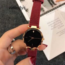 Luxury Watch Drainage Watch Women's Network Red Same Type Frosted Belt Quartz Wrist Watches