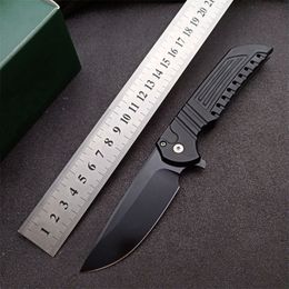 High Quality Mordax Flipper Tactical Folding Knife CPM-20CV Black Blade CNC Aviation Aluminum Handle Outdoor EDC Pocket Folder Knives
