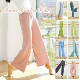 Stage Wear Classical Dance Pants Practice Clothes High Waist Straight Wide Leg Loose Elegant Women Chinese Style