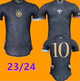 2023 2024 Argentina RONALDO Portugal the siu La Pulga jersey special messis Ronaldo black shirt uniforms 99998