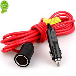 Universal High-power Car Mounted Cigarette Lighter Extension Cable Auto Power Extension Cable Car Accessories Interior 12V 24V