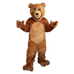 Halloween Teddy Bear Mascot Costumes High Quality Cartoon Theme Character Carnival Adults Size Outfit Christmas Party Outfit Suit For Men Women