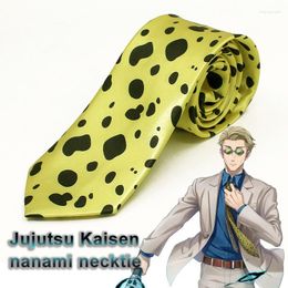 Party Supplies Anime Jujutsu Kaisen Nanami Kento Cosplay Costumes Neck Tie Necktie Prop Accessoies