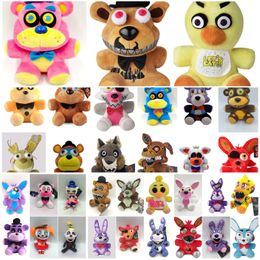 Wholesale Halloween rabbit fox plush toys Children's game Playmates Holiday gift doll machine prizes