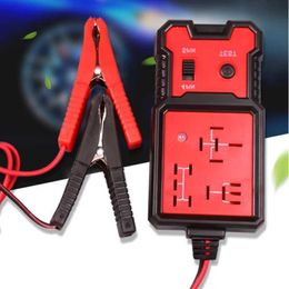 Other Interior Accessories Car Relay Tester 12V Electronic Automotive Relay Tester Universal For Auto Battery Checker Alternator Analyzer Diagnostic Tool