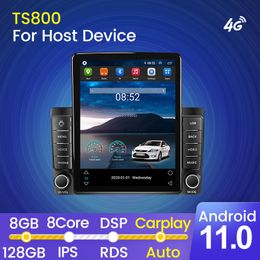 Car dvd 128GB Android 12 8Core IPS RDS DSP Carplay Auto Universal Auto Stereo GPS MAP for Volkswagen Nissan Hyundai Kia Toyota Honda