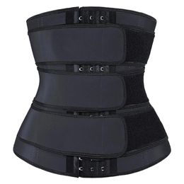 Waist Tummy Shaper Women Waist Trimmer Tripple Belts Waist Trainer Shaperwear Tummy Control Slimming Fat Burning For Postpartum Sheath Belt 231123