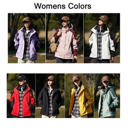 Other Sporting Goods Windbreaker Hiking Jackets Women Outdoor Sports Clothes Waterproof Windproof Hiking Coat Reflective Zipper Climbing Rain 231123