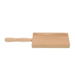 Plates Board Paddle Maker Pasta Gnocchi Stripper Wood Dumpling Wooden Press Butter Tool Tools Baking Tortilla Pie Making Spaghetti