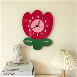 Wall Clocks Modern Design Living Room Mute Digital Bedroom Home Decoration Quartz Clock Children's Watch