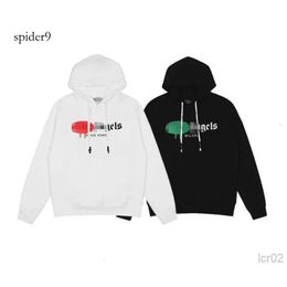 Herren-Kapuzenpullover, Sweatshirts, Palmangels-Kapuzenpullover für Männer, Palm-Kapuzenpullover, Fashion Angle, Baumwolle, Unisex, Designer, modische Tide-Marke, Buchstabendruck, Spray 844