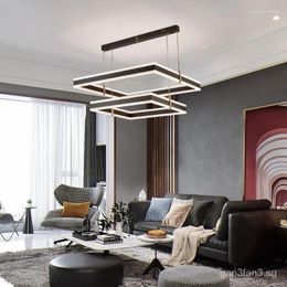 Chandeliers American Light Luxury Smart Chandelier Box Lamp Living Room Headlight Dining Bedroom Lighting Whole House Package