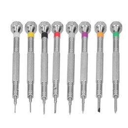 Watch Repair Kits 1Pc 0.6-2.0mm Straight Slot Head Screwdriver Portable Precise Jewellery Repairing Tool For Watchmaker Tools &